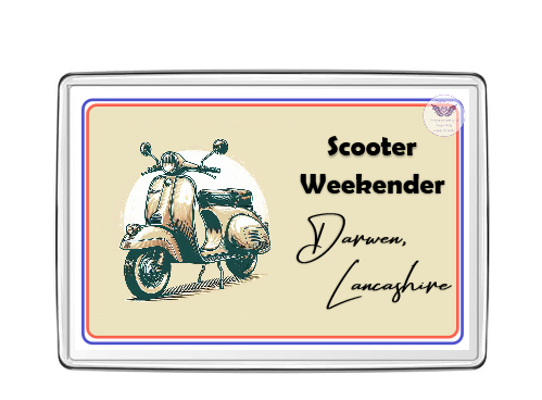 Scooter Weekend
Oblong Fridge Magnet
£2.50
