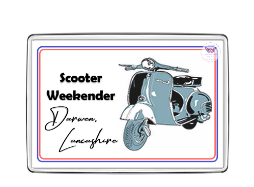 Scooter Weekend
Oblong Fridge Magnet
£2.50