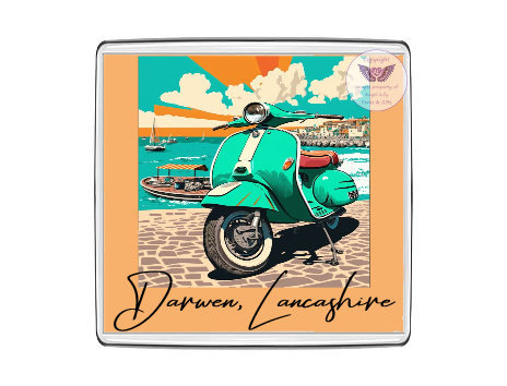 Scooter Weekend
Square Fridge Magnet
£2.00